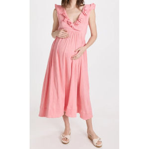 HATCH the Sarah Dress, pink, medium (size 2)